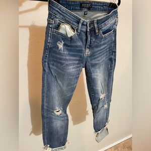 Just Blue Straight Fit Size 24